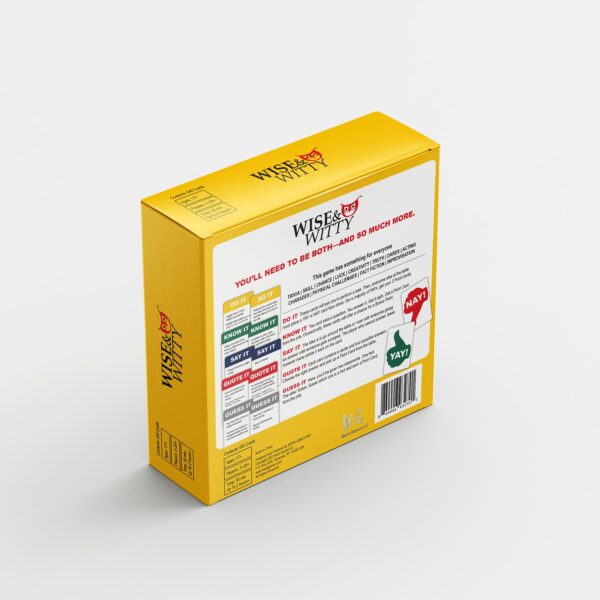 WISE & WITTY PARTY GAME - Image 2